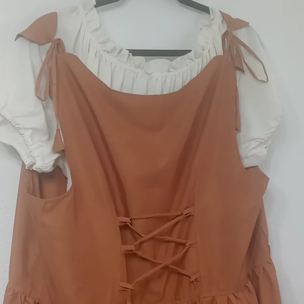 2 Piece Abaowedding Renaissance Dress Womens Medieval Dress Size 2XL/3XL on Both - Picture 5 of 9
